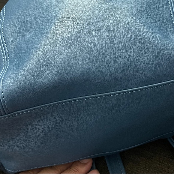 😃SOLD 😃 Extra Small Longchamp Le Pliage Cuir Backpack - Picture 14 of 16